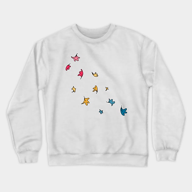 Heartstopper Leaves (pride colours) Crewneck Sweatshirt by Orimei